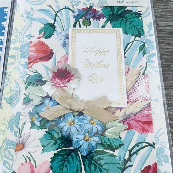 Mother’s Day Anna Griffin Vintage Floral Greeting Cards Lot - Picture 4 of 6